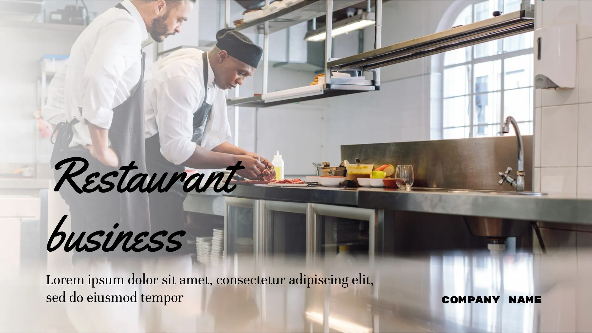 Restaurant Business Template