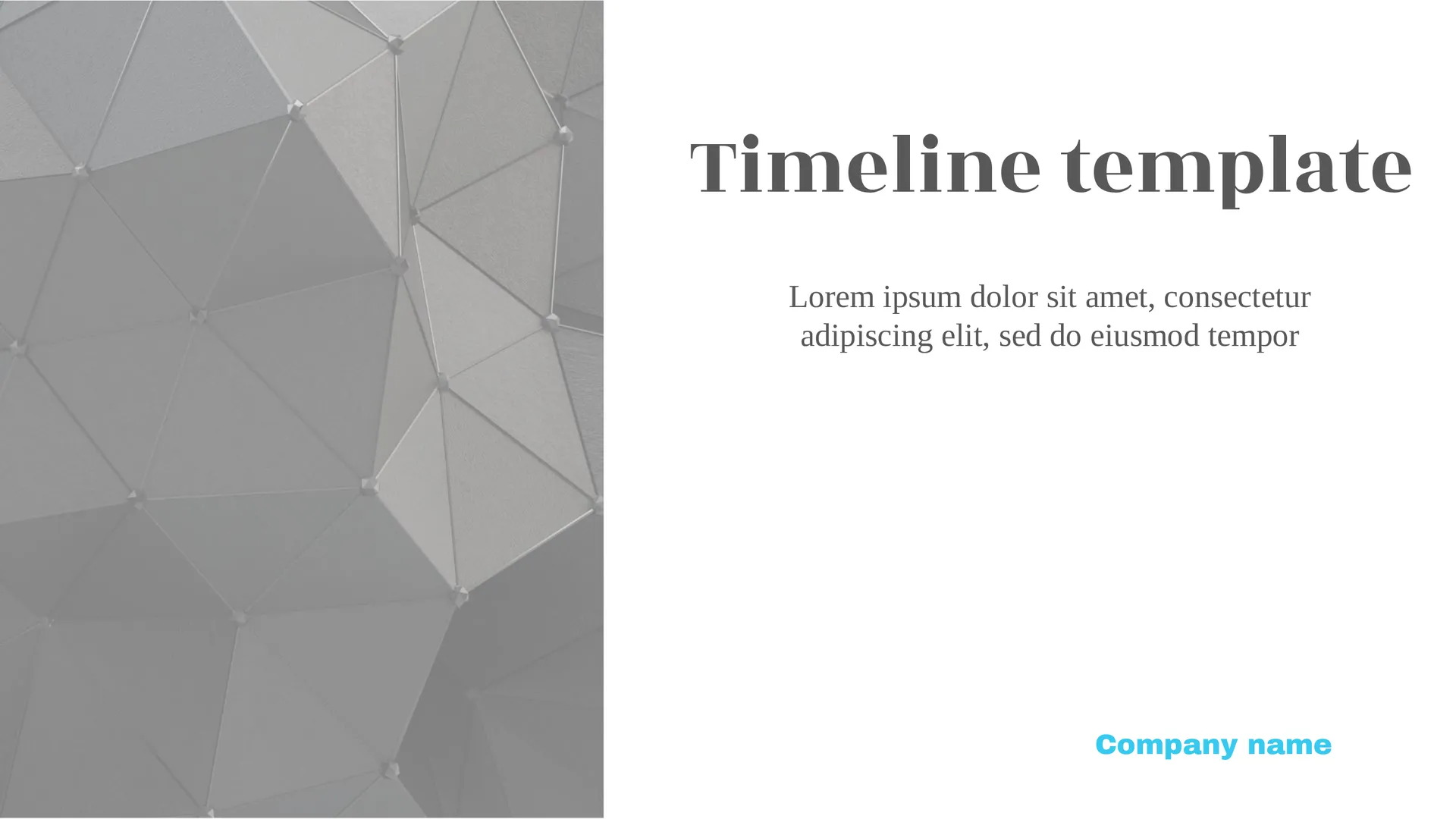 Timeline Template