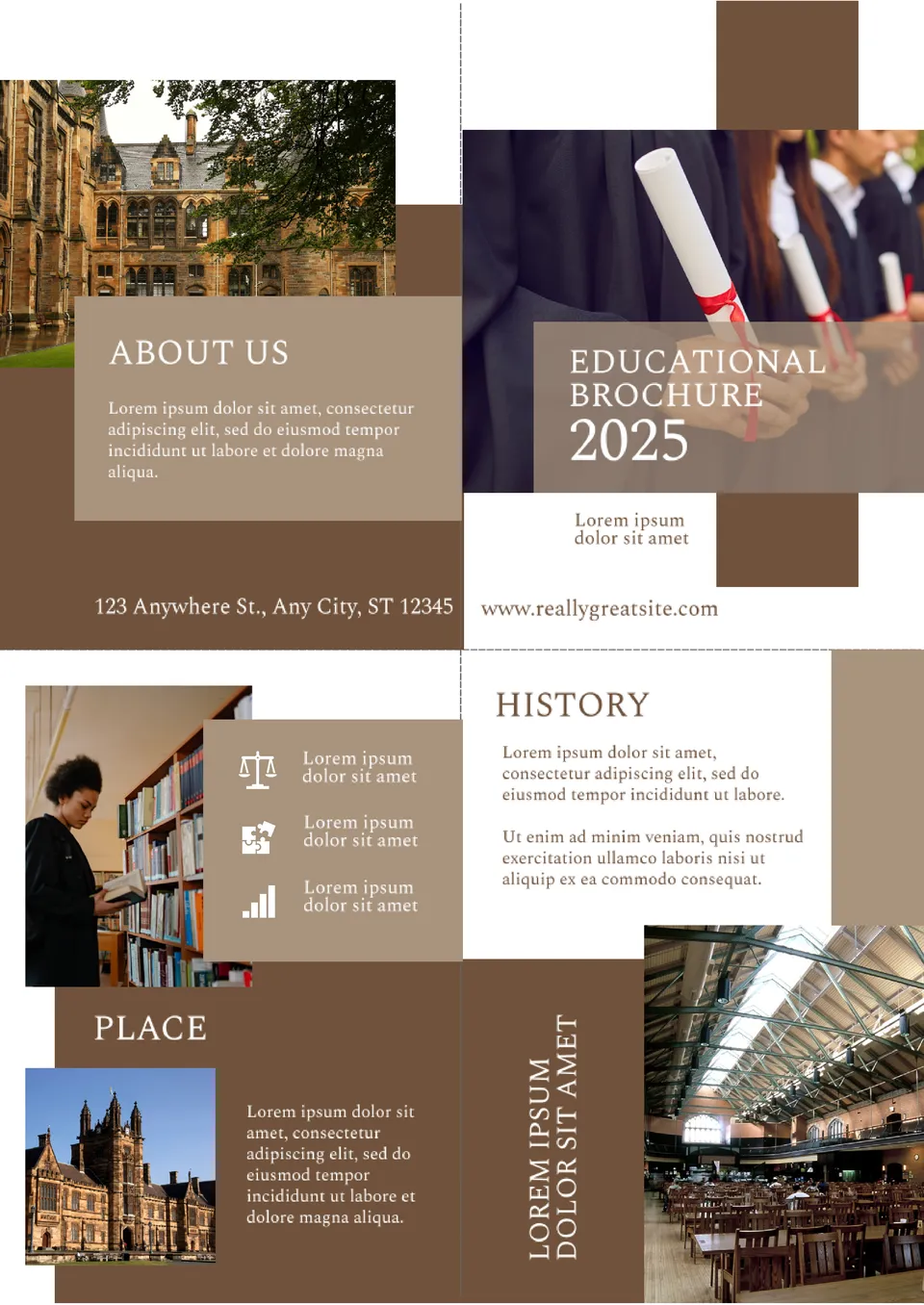 Educational Brochure Template